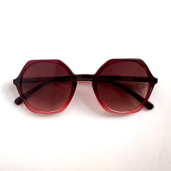 Have a Look Berry Ombre Round Sunglasses .jpg