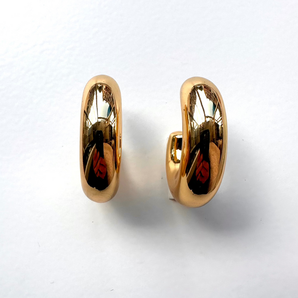Gold Elongated Chunky Hoop Earrings.jpg