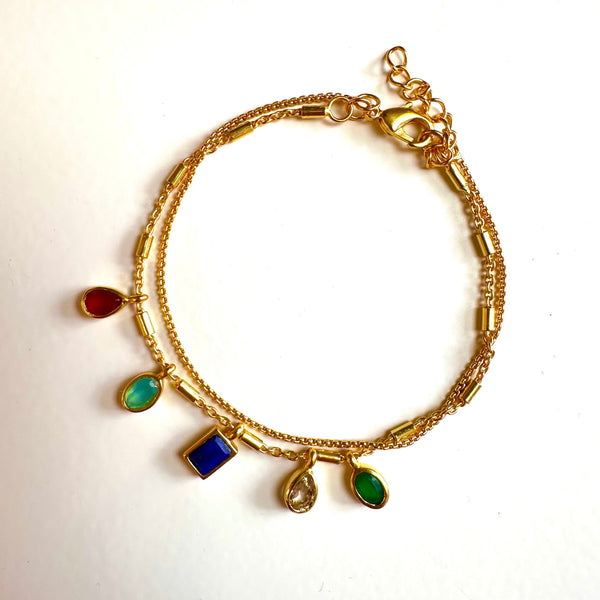 Gold Jeweled Charm Bracelet.jpg