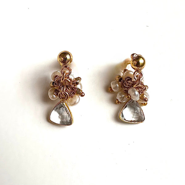 Gold Pearl & Crystal Drop Earrings.jpg