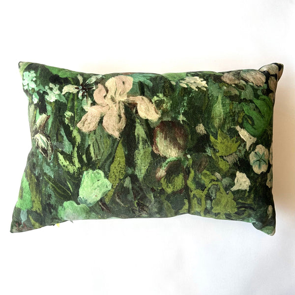 House Of Hackney Green Iris Velvet Cushion.jpg