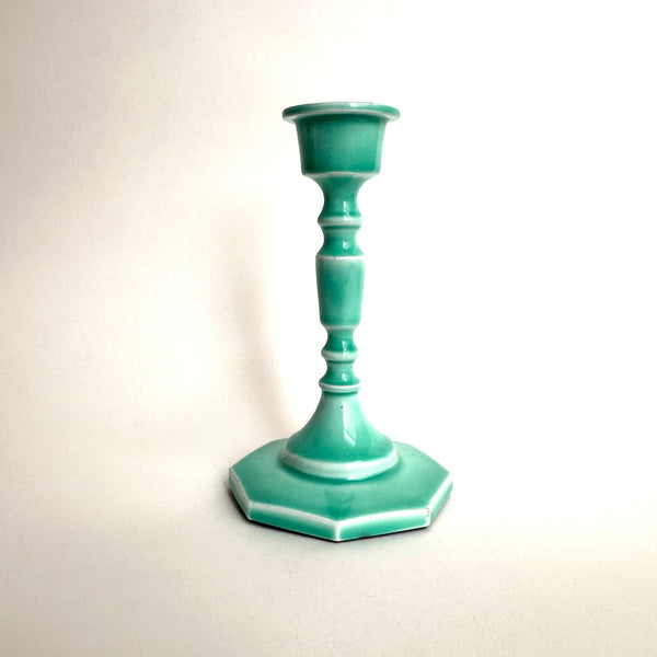 Mint Green Ceramic Candlestick Holder.jpg
