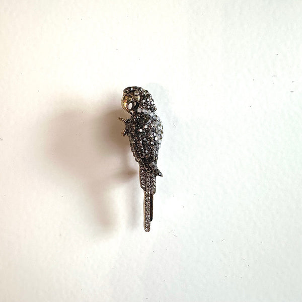Parrot Diamanté Brooch .jpg