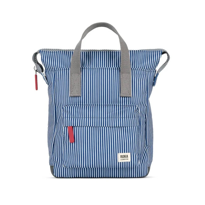 ROKA London Small Bantry B Blue Hickory Backpack.jpg