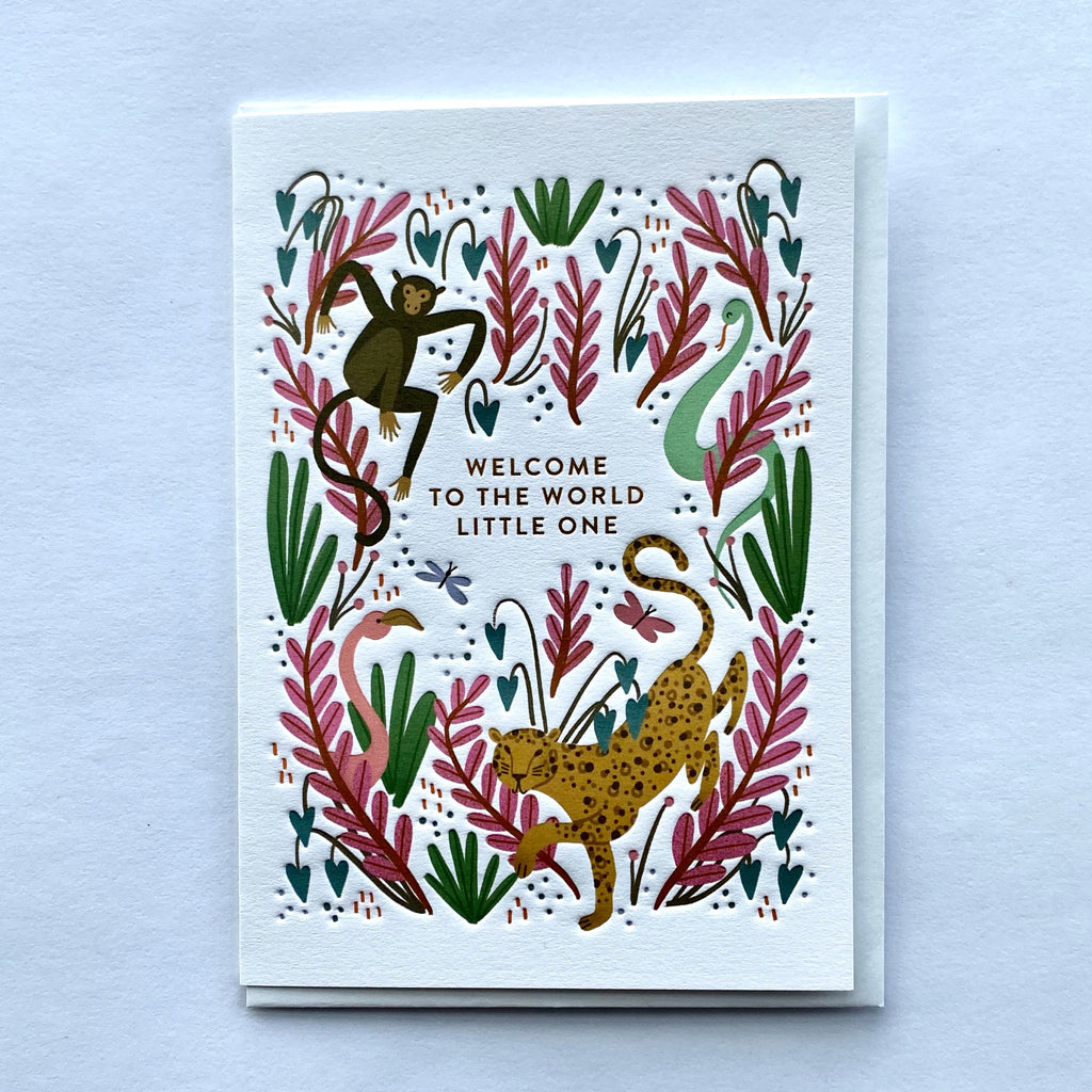 Welcome to the World Little One Baby Card.jpg