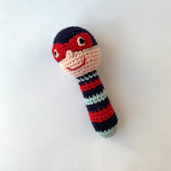 Superhero Knitted Rattle .jpg