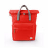 ROKA London Neon Red Medium Canfield B Commuter Canvas Water resistant Rucksack Bag.jpg