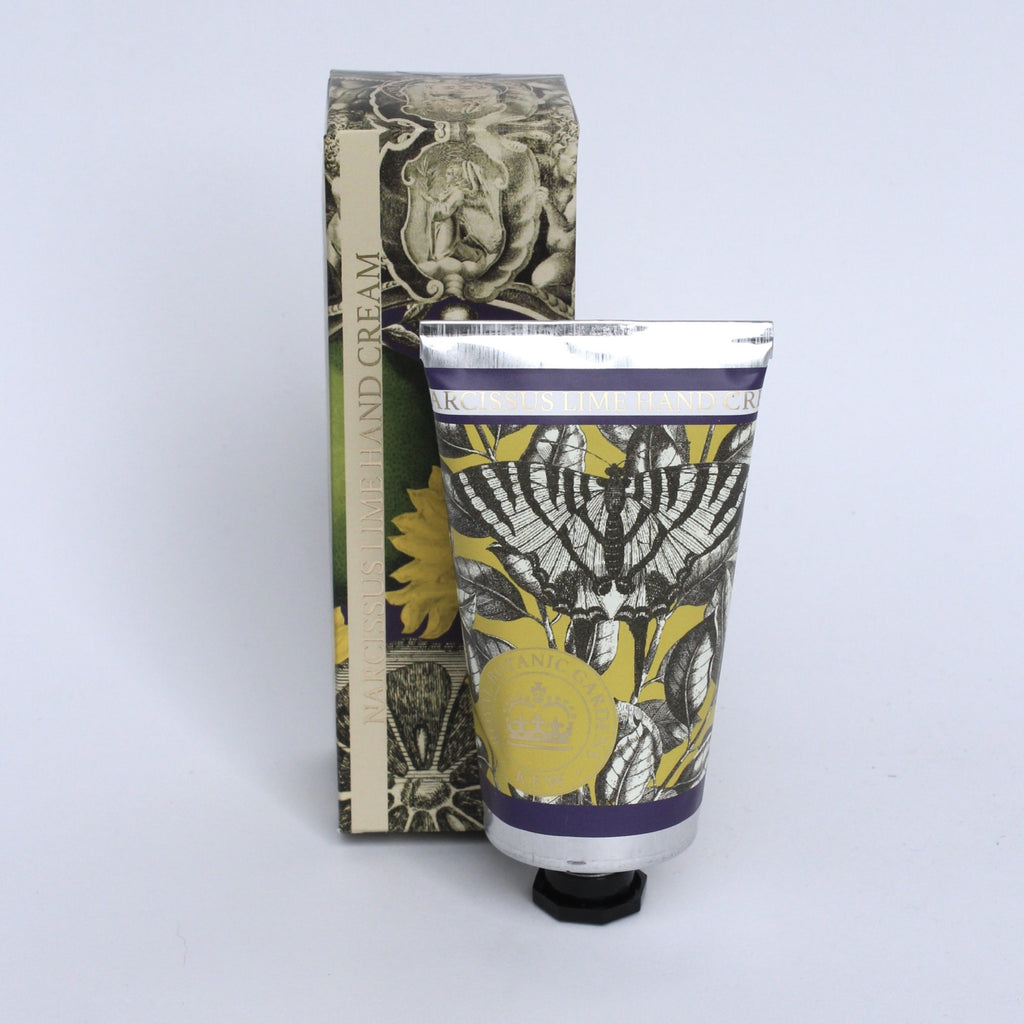 Kew Gardens hand cream narcissus lime jpg