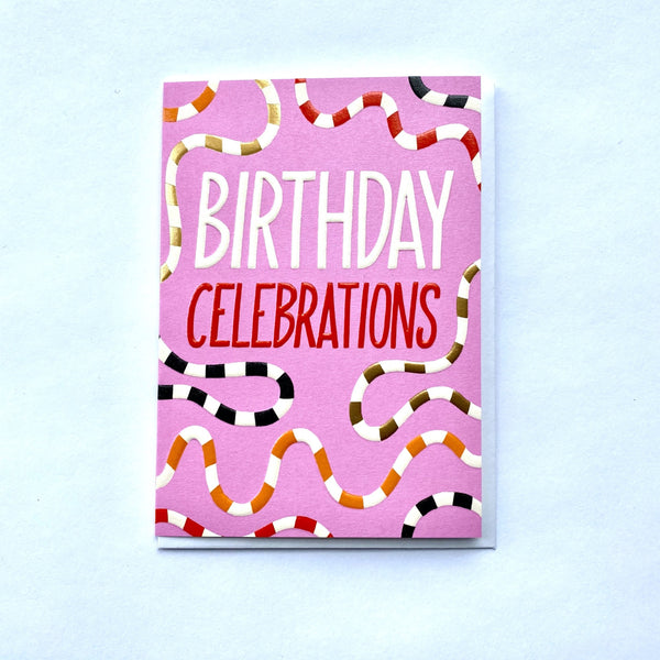 Birthday Celebrations Card