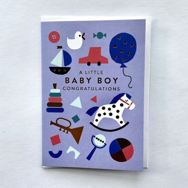 A Little Baby Boy Congratulations Card .jpg