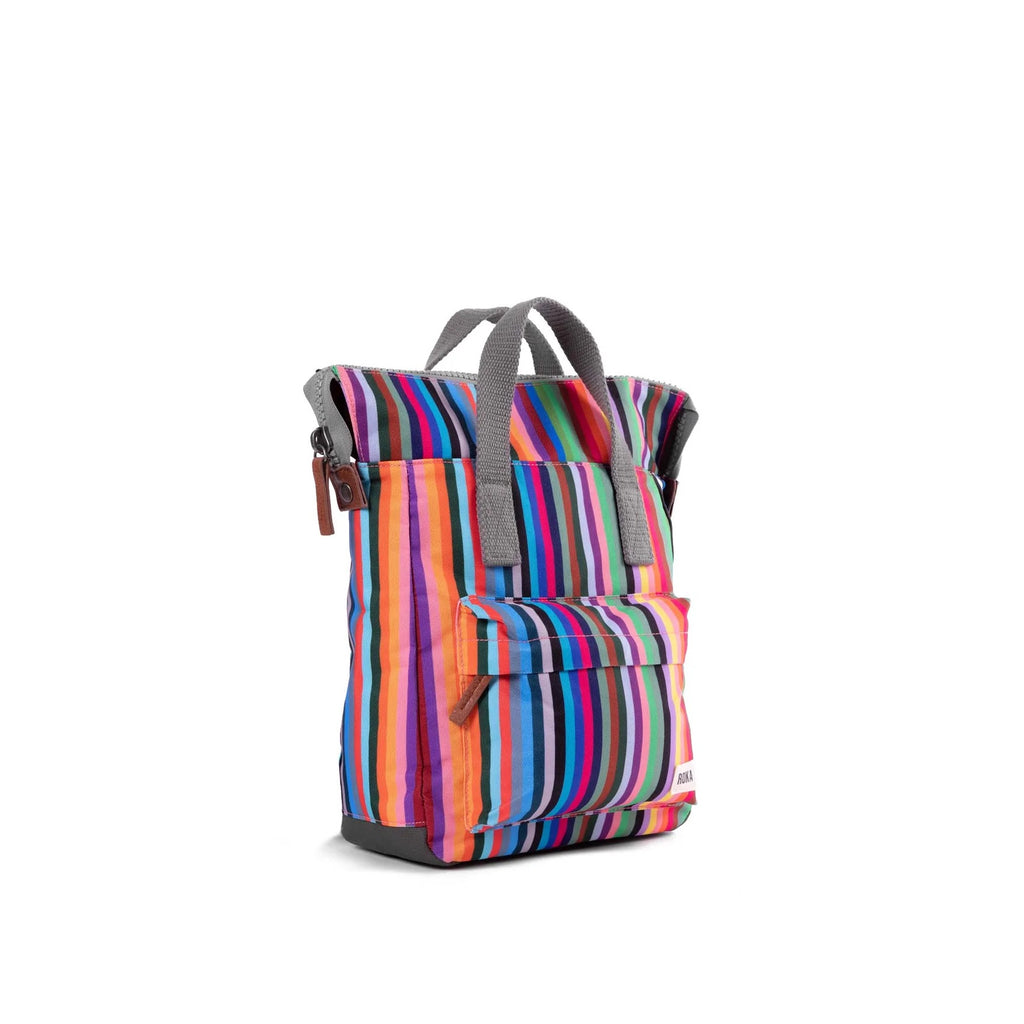 Roka Bantry B small multi stripe backpack.jpg