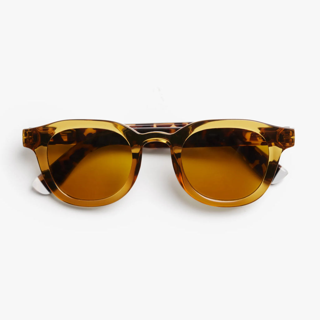 Barner Olive sunglasses with tortoiseshell  arms.jpg