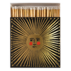 Archivist Matches with a decorative box featuring a sun design on a white background