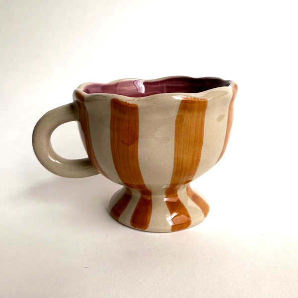 Bloomingville Caramel Stripe Ceramic Cup.jpg