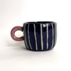 Bloomingville Indigo Stripe Ceramic Espresso Cup.jpg
