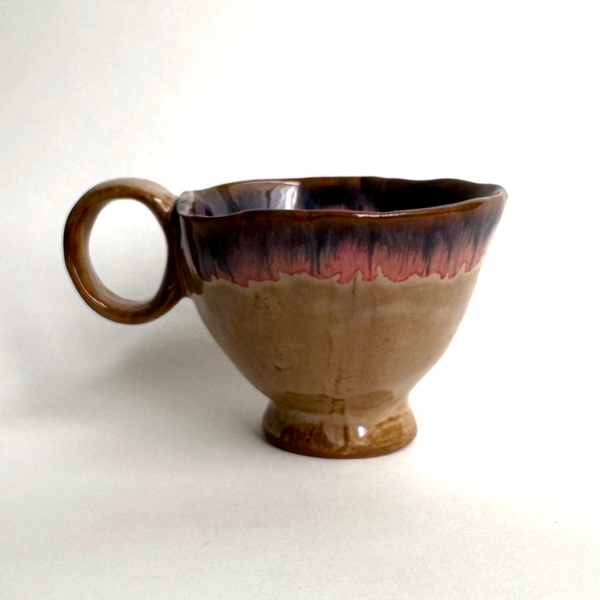Bloomingville Sand, Pink & Indigo Ceramic Cup .jpg