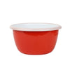 Enamel Bowl Cherry Small red