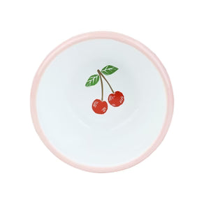 Enamel Bowl Cherry S