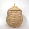 Lidded African Basket