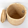 Lidded African Basket