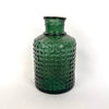 Bottle Green Recycled Glass Vase.jpg