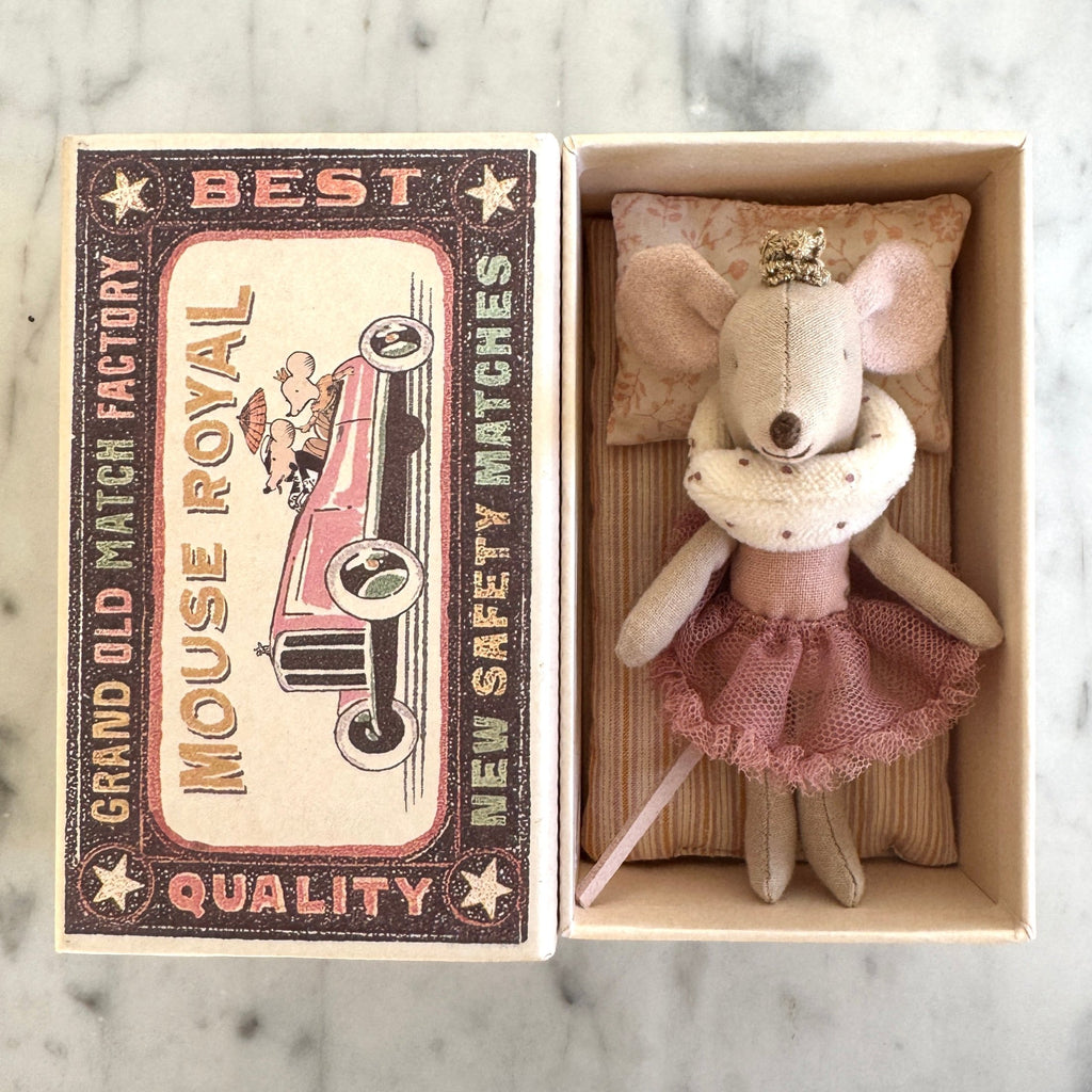 Maileg Little Sister Princess Mouse in a Matchbox.jpg