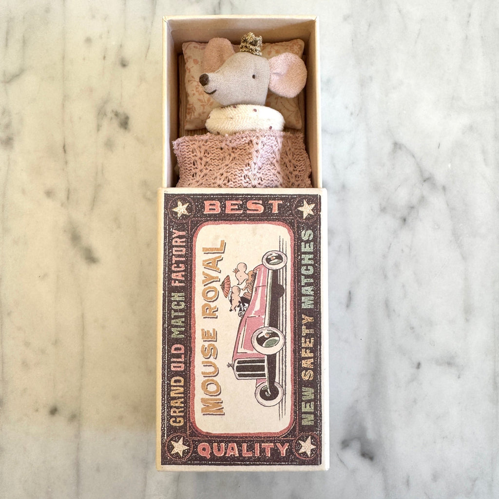 Maileg Little Sister Princess Mouse in a Matchbox.jpg