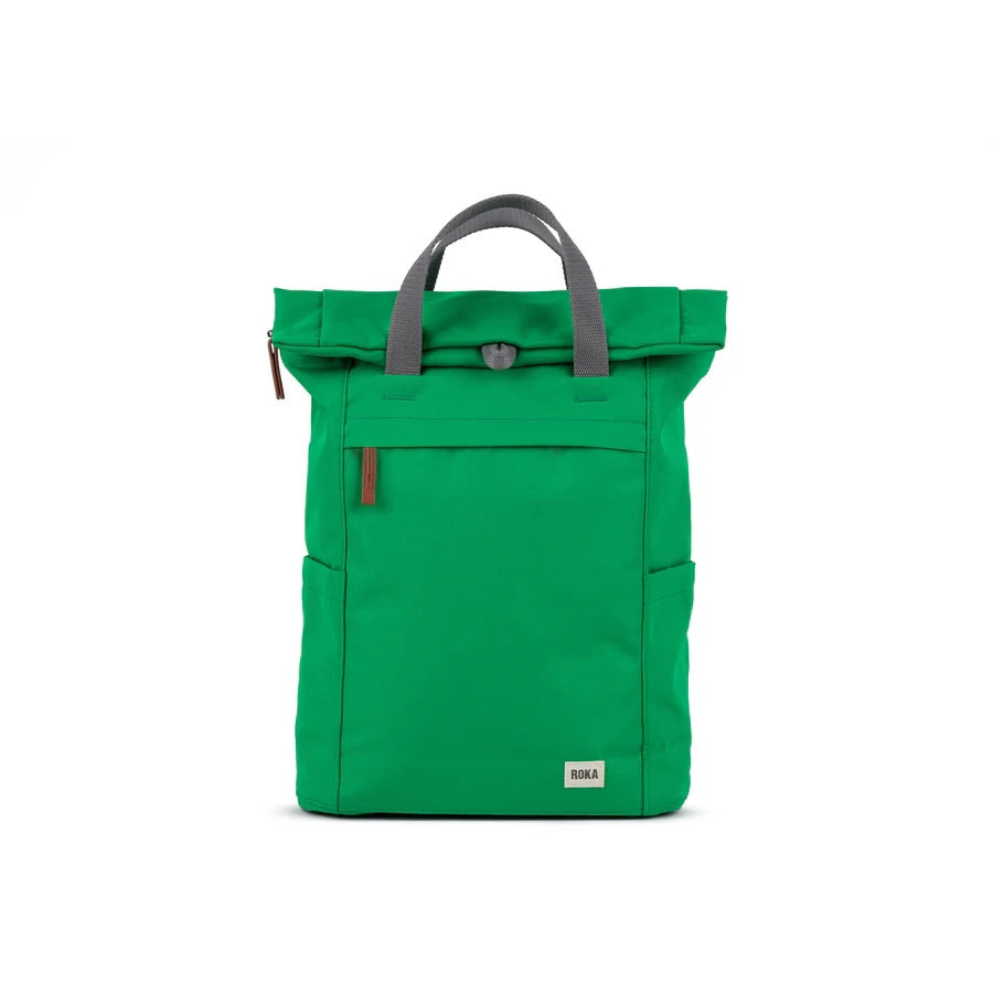 ROKA London Medium Green Apple Finchley A Backpack,jpg