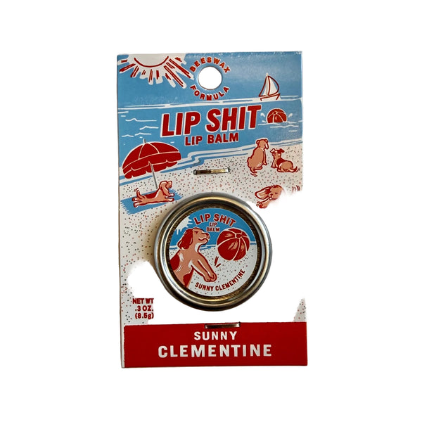 Incognito Lip balm packaging with cartoon designs on a light gray background