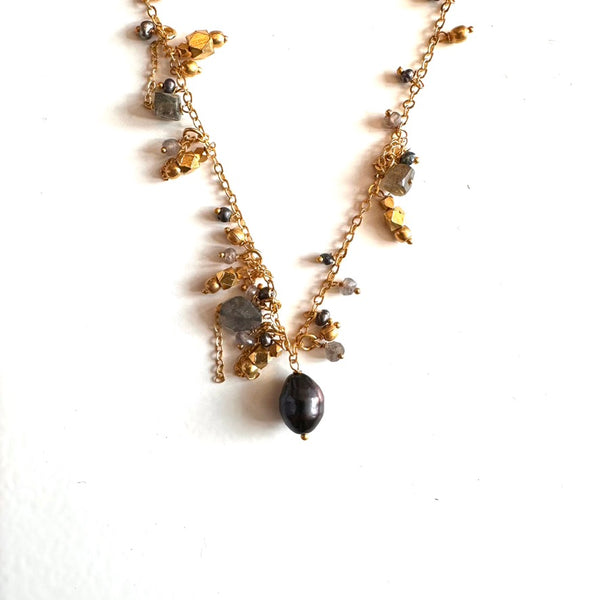 Labradorite & Black Pearl Pendant Necklace.jpg