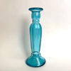 Turquoise Glass Candlestick Holder .jpg