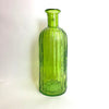 Vintage look recycled green glass vase.jpg