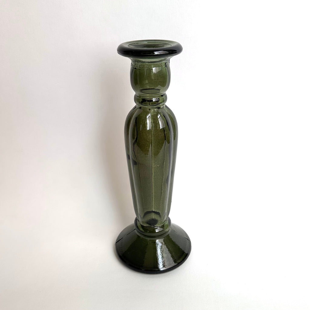 dark green glass candlestick holder.jpg