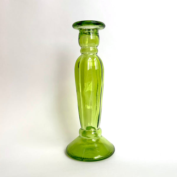 green glass candlestick holder.jpg