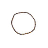 iridescent beaded bracelet black