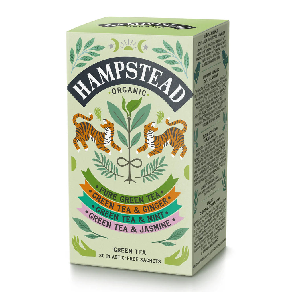 Hampstead Tea green tea selection