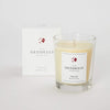 Geodesis tuberose french scented candle glass jar jpg