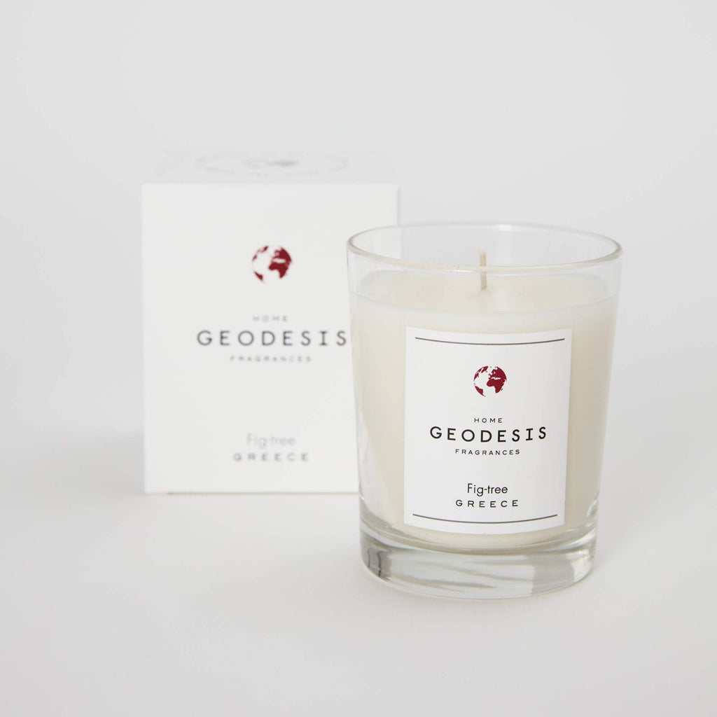 Geodesis Fig scented candle glass jar fig tree 180g french jpg