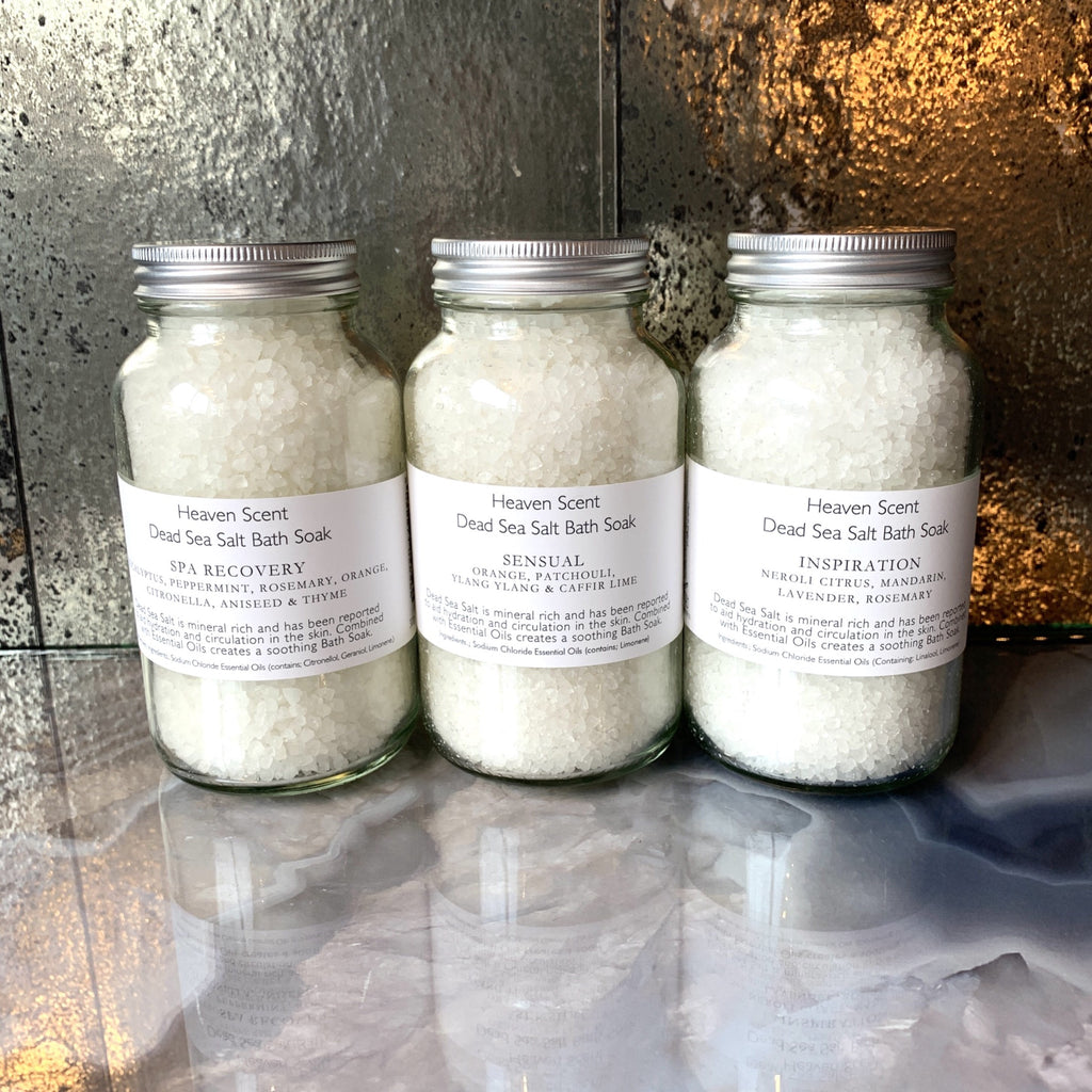 Heaven Scent bath salts glass jar inspiration spa recovery sensual .jpg