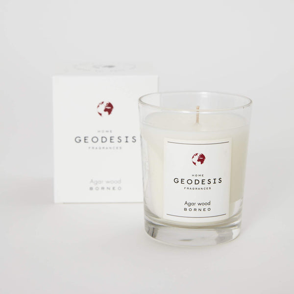 Geodesis scented candle 180g agar wood fig tuberose black tea jpg