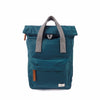 Roka London Small Teal Canfield B commuter canvas water resistant Rucksack bag.jpg