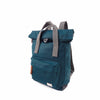 Roka London Small Teal Canfield B commuter canvas water resistant Rucksack bag.jpg