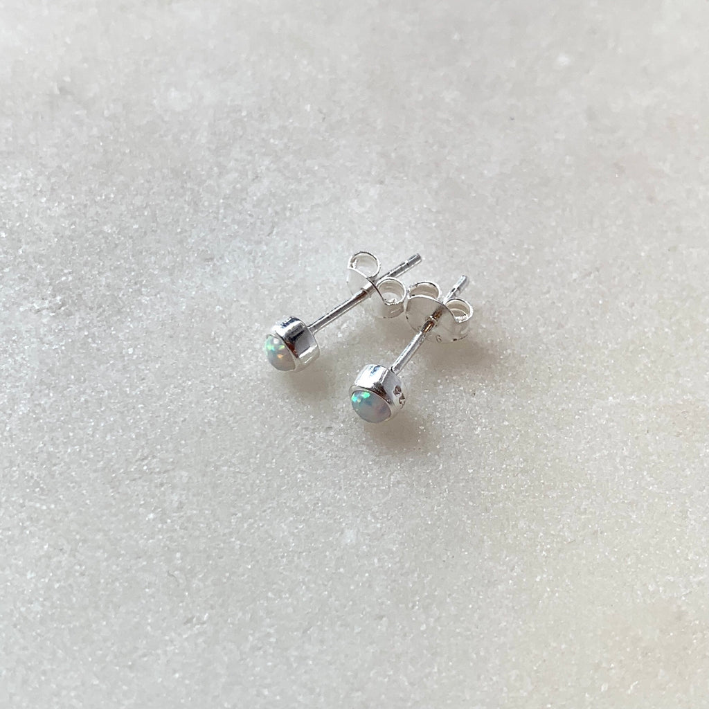 Opal and Silver Stud Earring .jpg