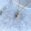 Gold Plated Mouse Necklace jpg