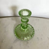  Soft Green Glass Candlestick Holder .jpg