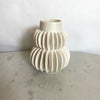 Bloomingville white ridged vase .jpg